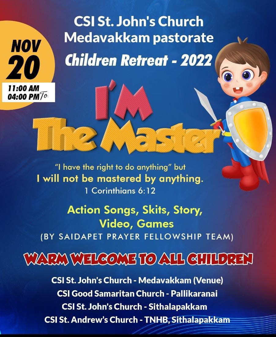 Children Retreat Invitation